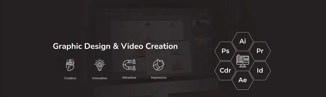 graphic design video creation home banner